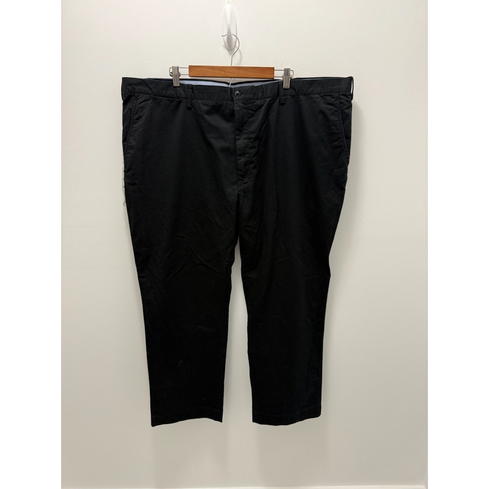 Polo Ralph Lauren Mens 50x29 Black Stretch Classic Fit Chino Pants